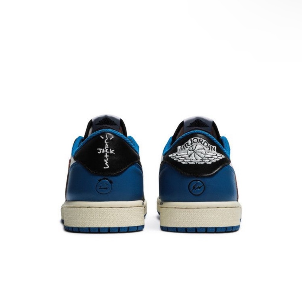Fragment Design x Travis Scott x Air Jordan 1 Retro Low size - Picture 2 of 3